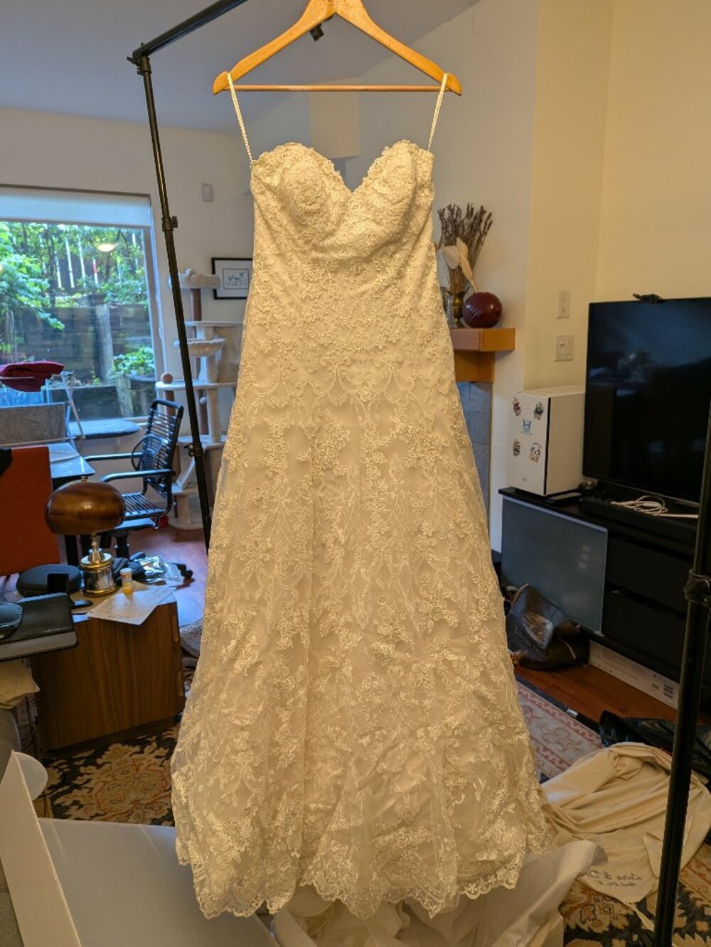 Essence of Australia Wedding dress - cleaned size 12